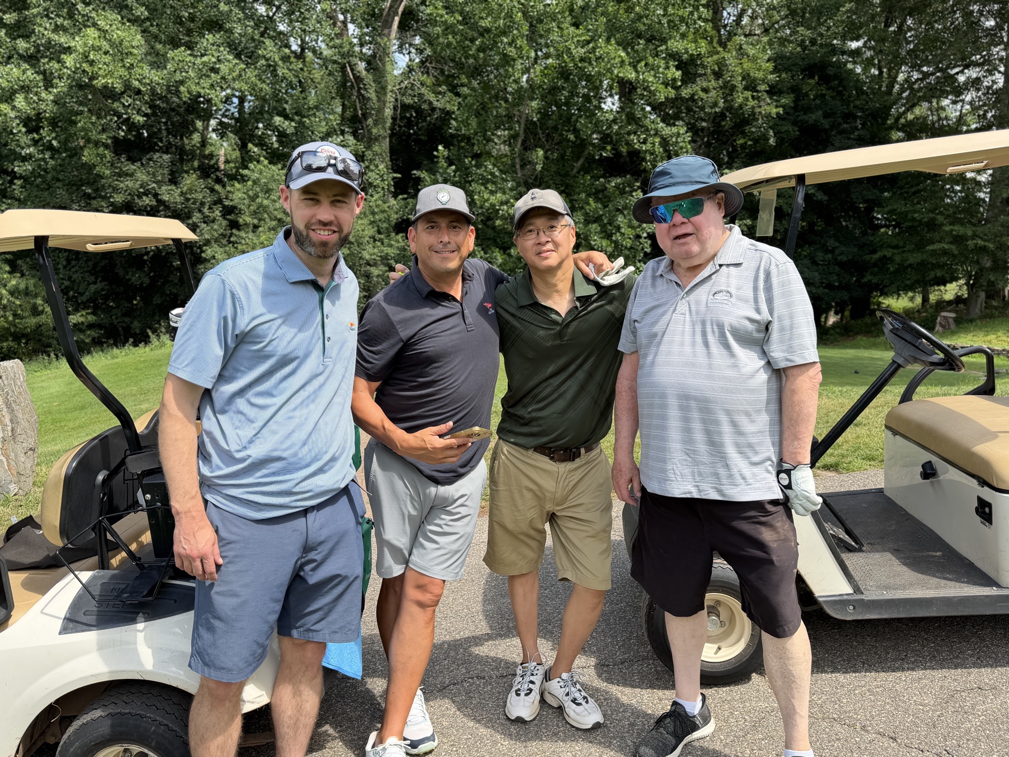 Weekenders golfers at Beaver Brook