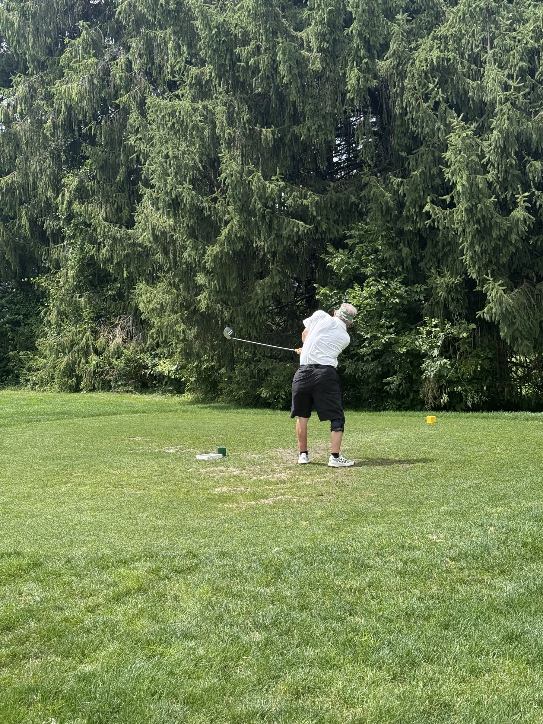 Teeing off