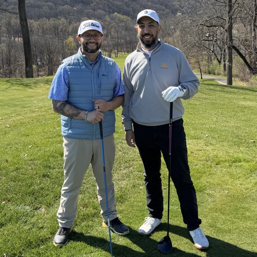 Ahmad Elsayd & Jon Guthaim team photo